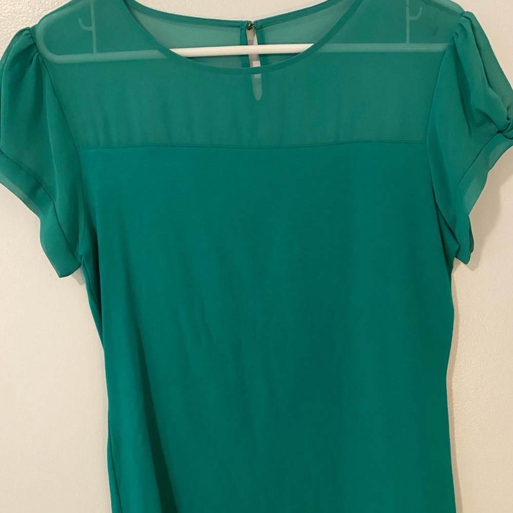 Large Green NWOT blouse